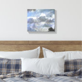 John Constable Cloud Studie Canvas Afdruk (Insitu (Slaapkamer))