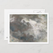 John Constable | Cloud Study, 1821 (olie op papier Briefkaart (Voorkant / Achterkant)