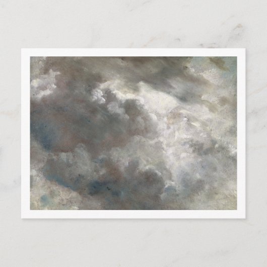 John Constable | Cloud Study, 1821 (olie op papier Briefkaart (Voorkant)
