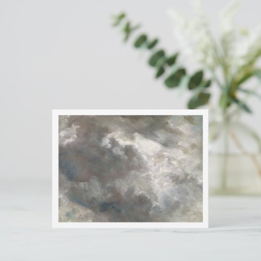 John Constable | Cloud Study, 1821 (olie op papier Briefkaart (Staand voorkant)
