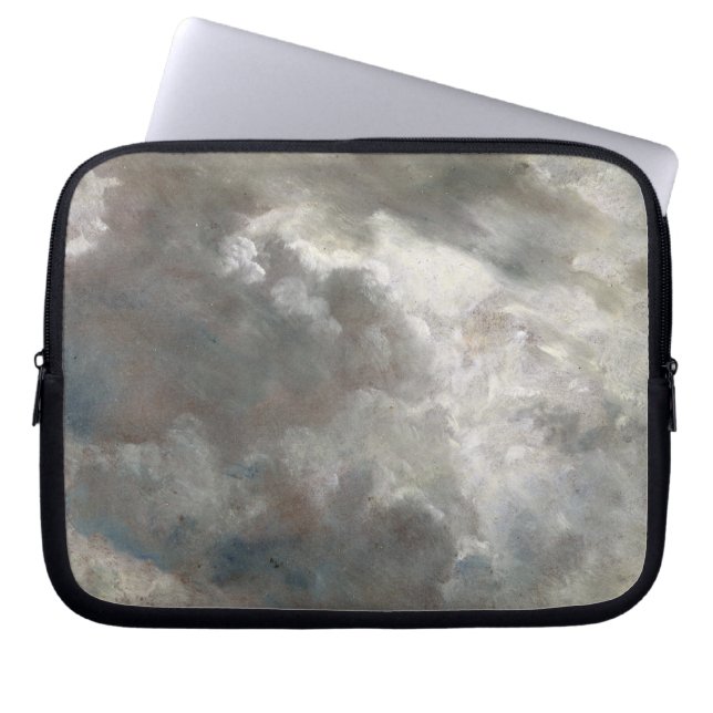 John Constable | Cloud Study, 1821 (olie op papier Laptop Sleeve (Voorkant)