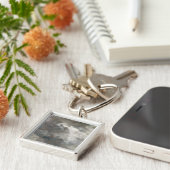 John Constable | Cloud Study, 1821 (olie op papier Sleutelhanger (Zijkant)