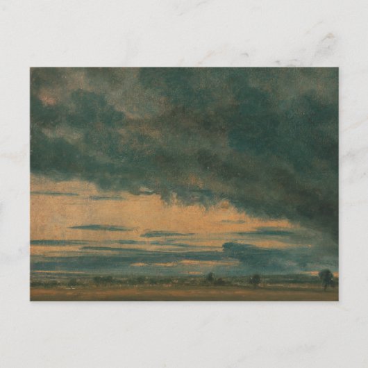 John Constable - Cloud Study Briefkaart (Voorkant)