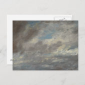 John Constable - Cloud Study Briefkaart (Voorkant / Achterkant)