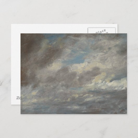 John Constable - Cloud Study Briefkaart (Voorkant / Achterkant)
