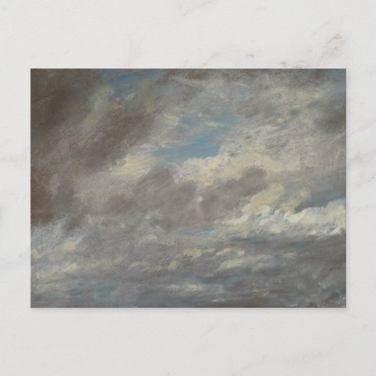 John Constable - Cloud Study Briefkaart (Voorkant)