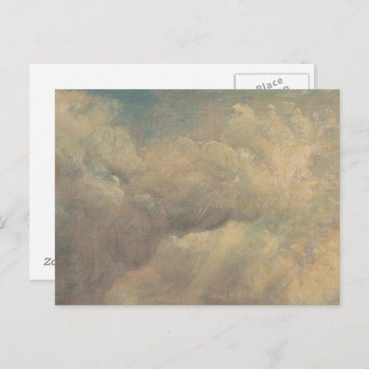 John Constable - Cloud Study Briefkaart (Voorkant / Achterkant)