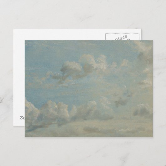 John Constable - Cloud Study Briefkaart (Voorkant / Achterkant)
