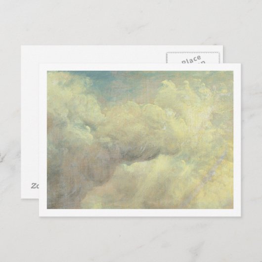 John Constable | Cloud Study, c.1821 (olie op canv Briefkaart (Voorkant / Achterkant)
