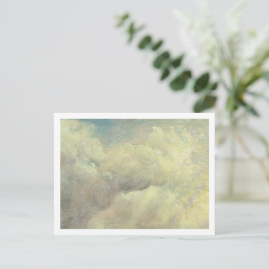 John Constable | Cloud Study, c.1821 (olie op canv Briefkaart (Staand voorkant)