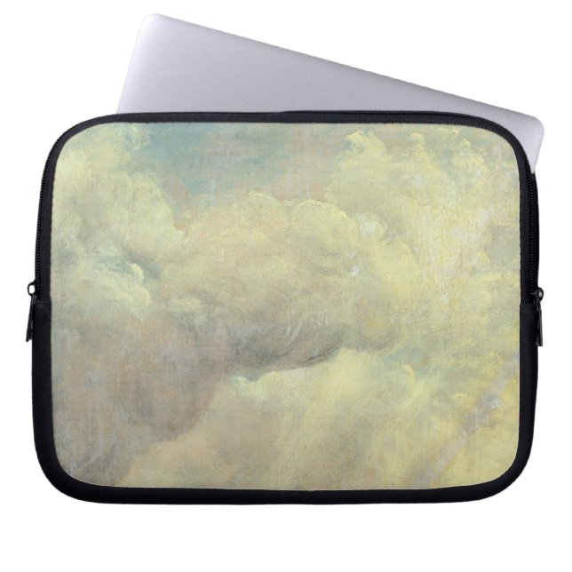 John Constable | Cloud Study, c.1821 (olie op canv Laptop Sleeve (Voorkant)