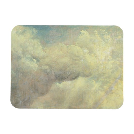 John Constable | Cloud Study, c.1821 (olie op canv Magneet (Horizontaal)