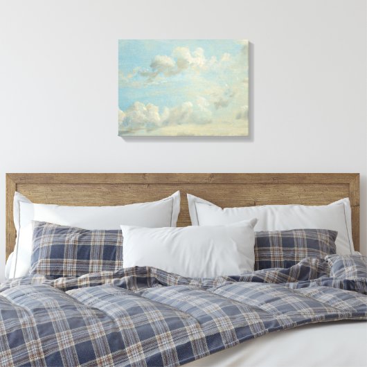 John Constable - Cloud Study Canvas Afdruk (Insitu (Slaapkamer))