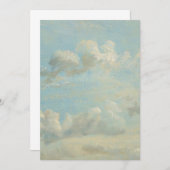 John Constable - Cloud Study Kaart (Voorkant / Achterkant)