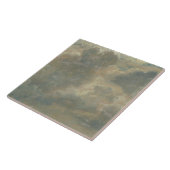 John Constable - Cloud Study Tegeltje (Zijkant)