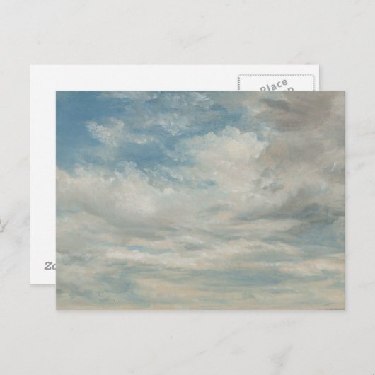 John Constable - Clouds Briefkaart (Voorkant / Achterkant)