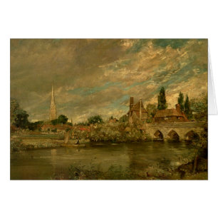 John Constable   De brug van Harnham en Salisbu