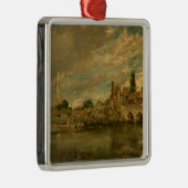 John Constable | De brug van Harnham en Salisbu Metalen Ornament (Rechts)