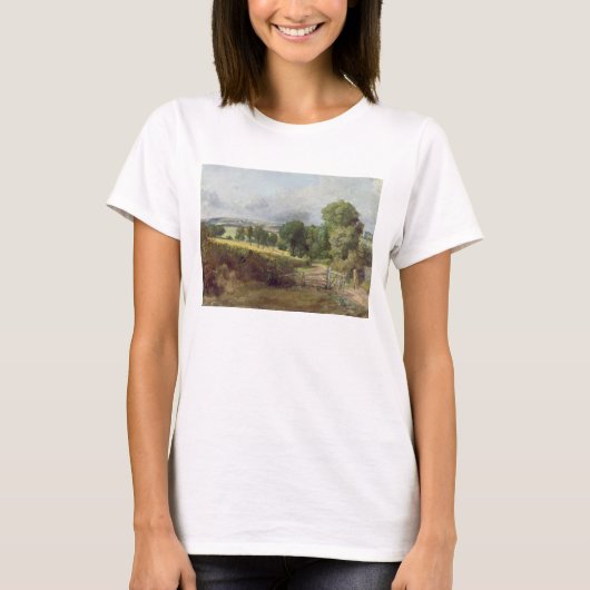 John Constable | De ingang naar Fen Lane T-shirt (Voorkant)