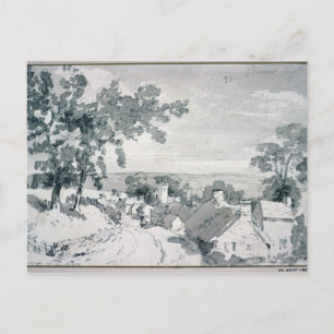 John Constable   De ingang van het dorp Ed Briefkaart