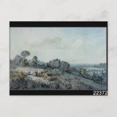 John Constable | De vallei van de Stour Briefkaart (Voorkant)