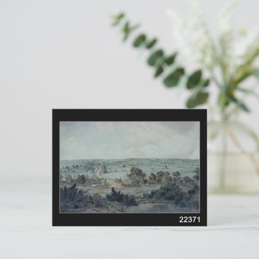 John Constable | De vallei van de Stour Briefkaart (Staand voorkant)