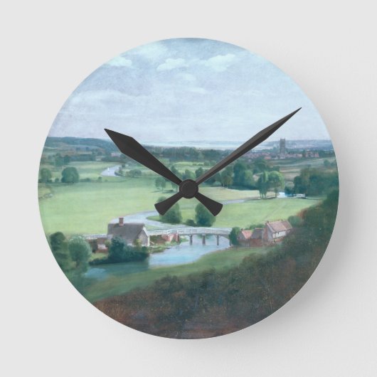 John Constable | De vallei van de Stour met Dedh Ronde Klok (Voorkant)