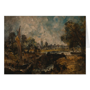 John Constable - Dedham Lock