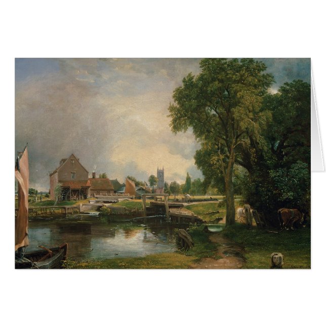John Constable | Dedham Lock and Mill, 1820 (Voorkant Horizontaal)