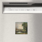 John Constable | Dedham Lock and Mill, 1820 Magneet (Insitu (Vaatwasser))