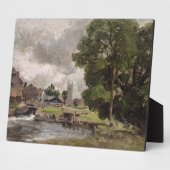 John Constable | Dedham Lock en Mill Fotoplaat (Zijkant)