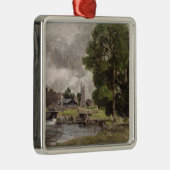 John Constable | Dedham Lock en Mill Metalen Ornament (Rechts)