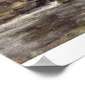 John Constable | Dedham Lock en Mill Poster (Hoek)