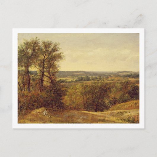 John Constable | Dedham Vale, c.1802 (olie op canv Briefkaart (Voorkant)