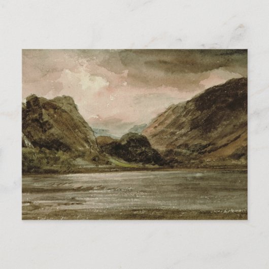 John Constable | Derwentwater, Cumberland, c.1806 Briefkaart (Voorkant)