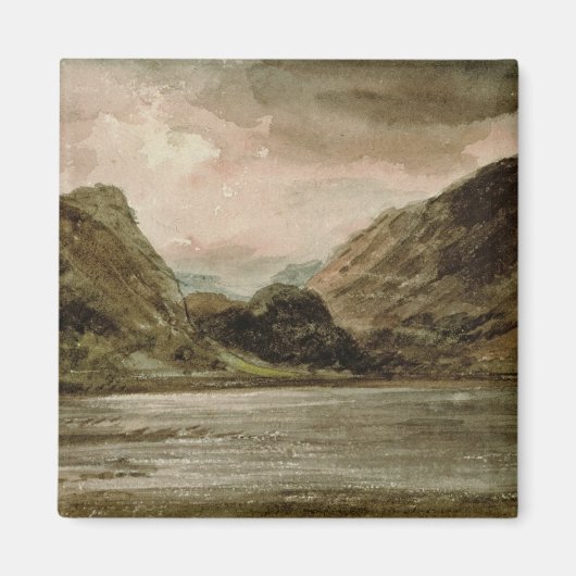 John Constable | Derwentwater, Cumberland, c.1806 Magneet (Voorkant)