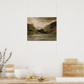 John Constable | Derwentwater, Cumberland, c.1806 Poster (Keuken)
