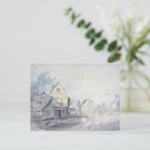 John Constable | East Bergholt Street, East Bergho Briefkaart (Staand voorkant)