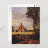 John Constable - een Katoen in een Cornfield Briefkaart (Voorkant / Achterkant)