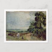 John Constable | Een landweg met bomen en vijgen Briefkaart (Voorkant)