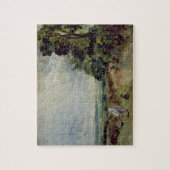 John Constable | Een landweg met bomen en vijgen Legpuzzel (Verticaal)