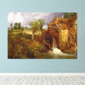 JOHN CONSTABLE Een molen in Gillingham in Dorset 1 Canvas Afdruk (Insitu (Houten vloer))