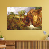 JOHN CONSTABLE Een molen in Gillingham in Dorset 1 Canvas Afdruk (Insitu (Woonkamer))