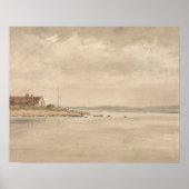 John Constable - een Uitzicht op de Orwell Poster (Voorkant)