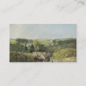John Constable | Een Uitzicht van het dorp Osmingt Visitekaartje (Achterkant)