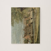 John Constable | Flatford Mill (olie op het paneel Legpuzzel (Verticaal)