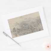 John Constable - Fulham Church Rechthoekige Sticker (Envelop)