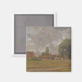 John Constable | Golding Constable's House, East B Magneet (Voorkant / Achterkant)