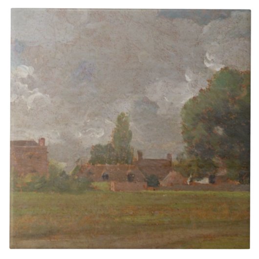 John Constable | Golding Constable's House, East B Tegeltje (Voorkant)