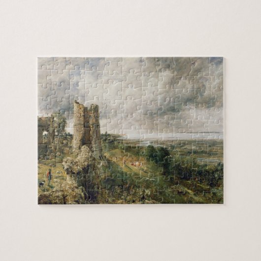 John Constable | Hadleigh Castle, 1829 (olie op bl Legpuzzel (Horizontaal)